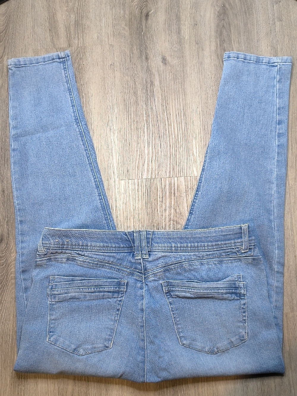 Skinny Jeans w/28" Inseam👖High Rise Democracy Denim Jeans Size 14 sac350 - Picture 3 of 5